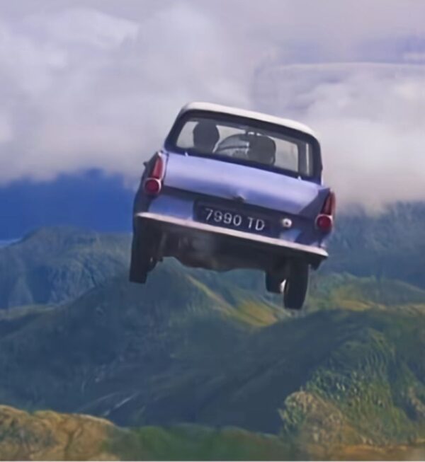 Passeio no Carro dos Weasley